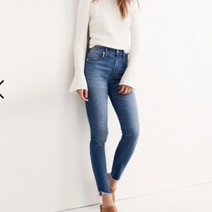 Madewell tulip hem jeans